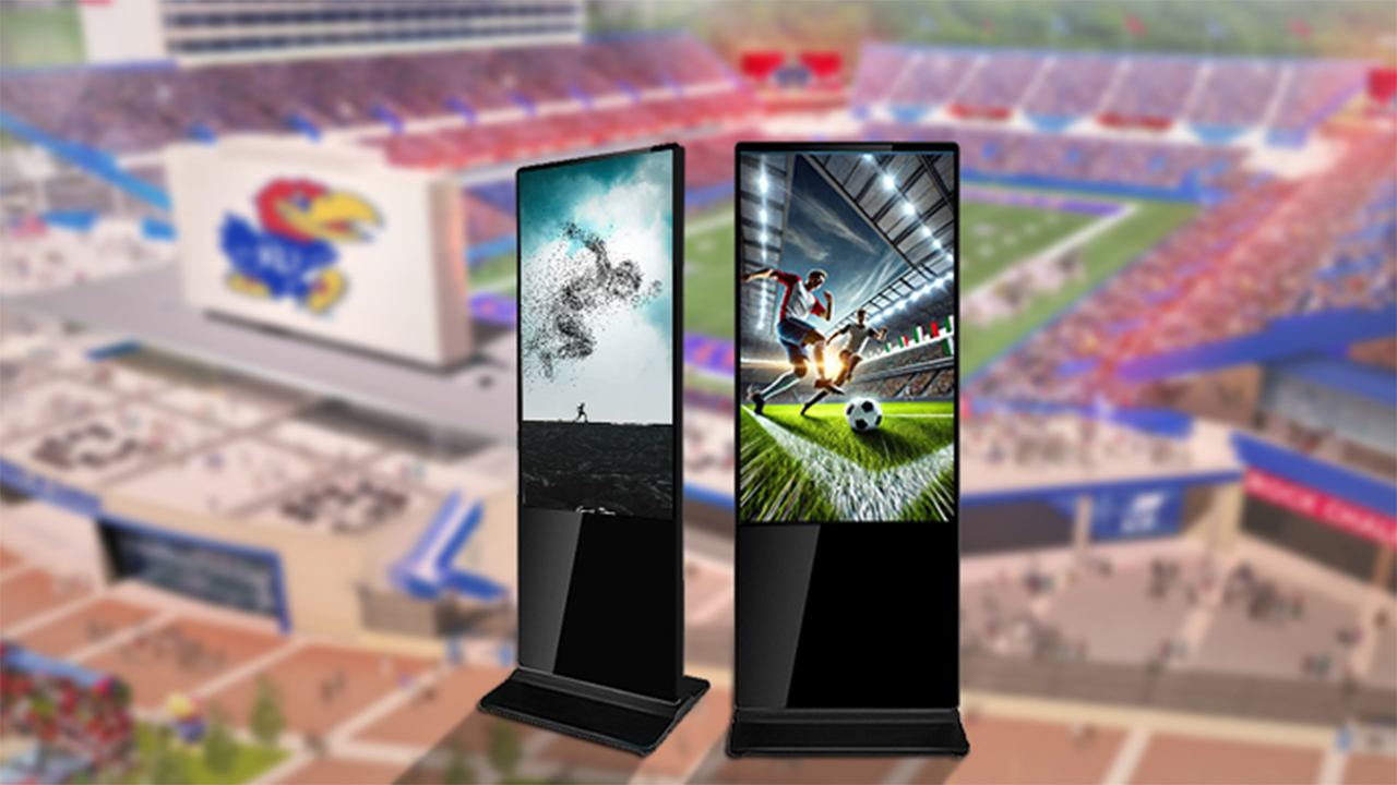 體育場館和運(yùn)動(dòng)場館的 LCD 數(shù)字標(biāo)牌