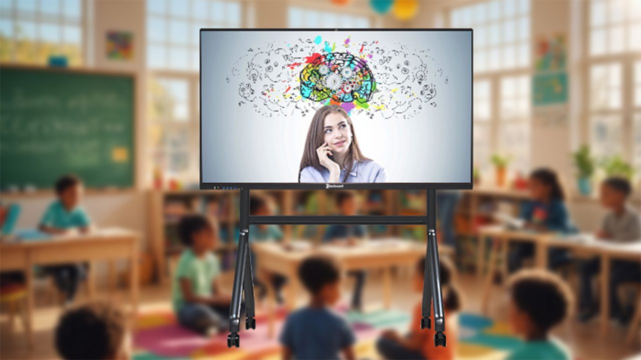 藝術(shù)與創(chuàng)意課堂：Qtenboard工廠匠心打造，數(shù)字畫布激發(fā)學(xué)生無限想象力